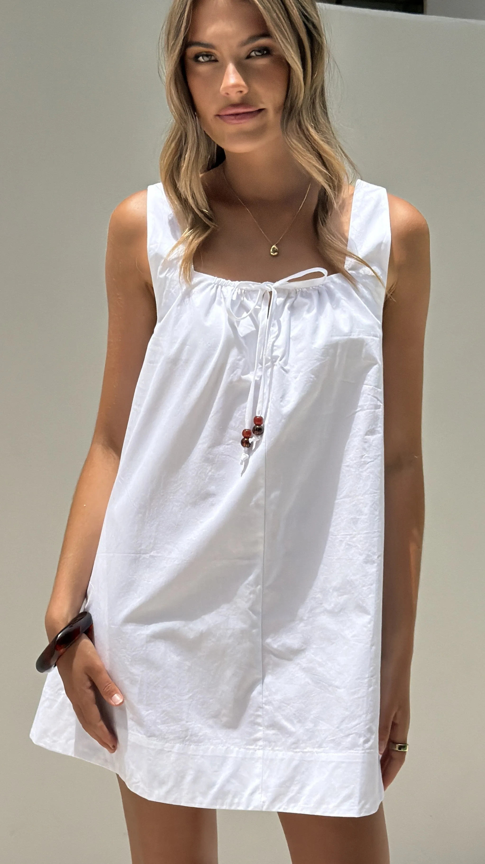 Kaia Mini Dress - White sold by Billy J product image thumbnail 5