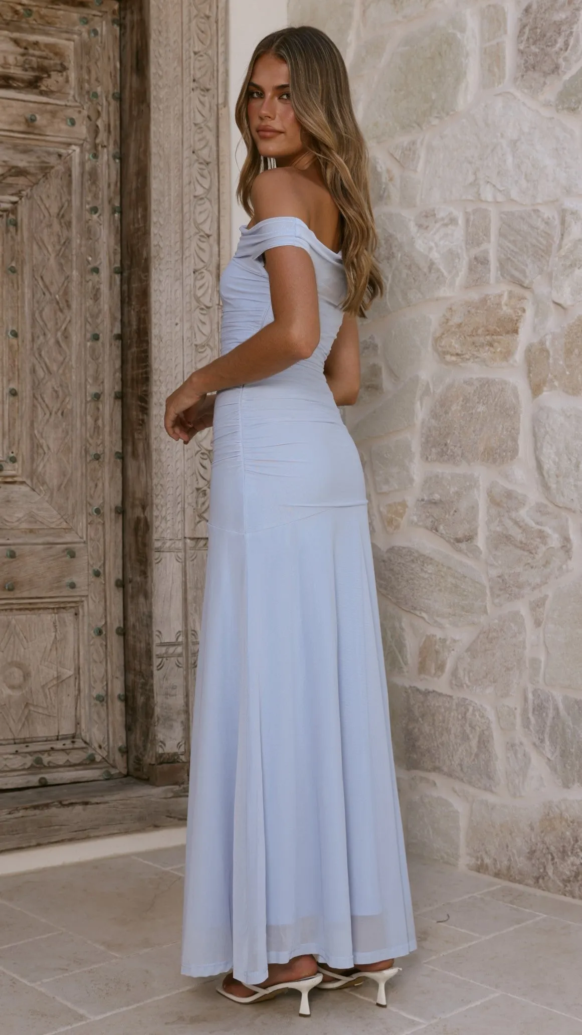 Malayah Maxi Dress - Blue sold by Billy J product image thumbnail 2