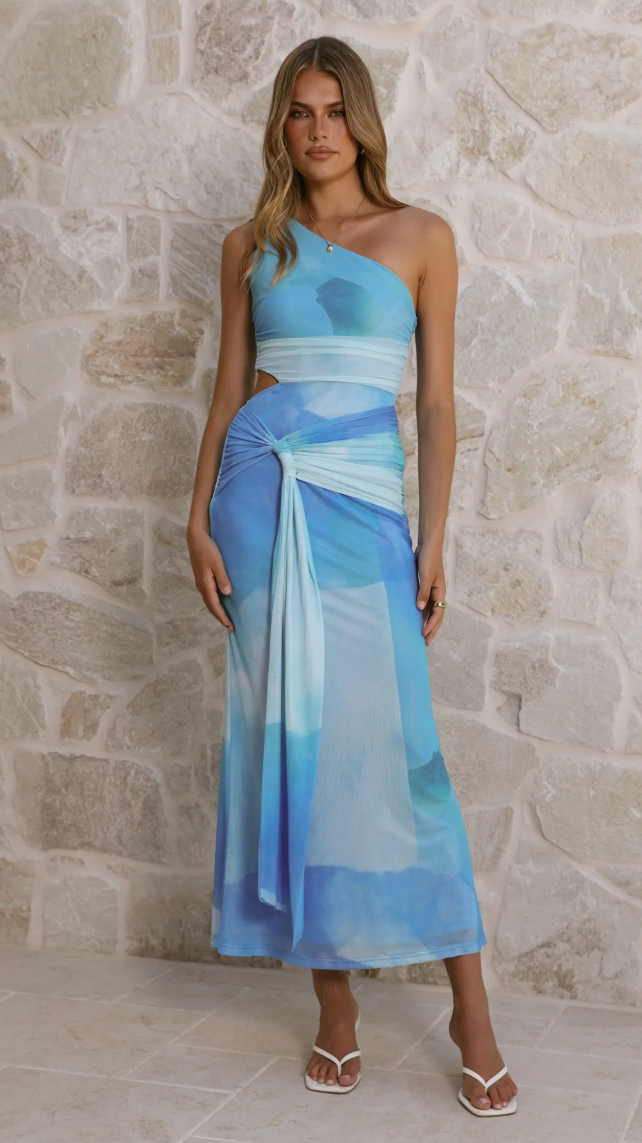 Kourt Maxi Dress - Blue sold by Billy J product image thumbnail 4