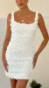 Allegra Mini Dress - White Floral sold by Billy J