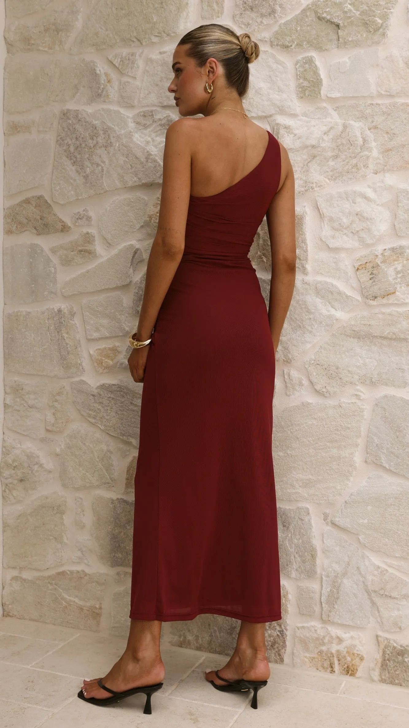 Kourt Maxi Dress - Cherry sold by Billy J product image thumbnail 2