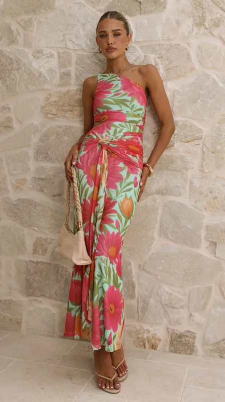 Kourt Maxi Dress - Spring Floral made by Billy J