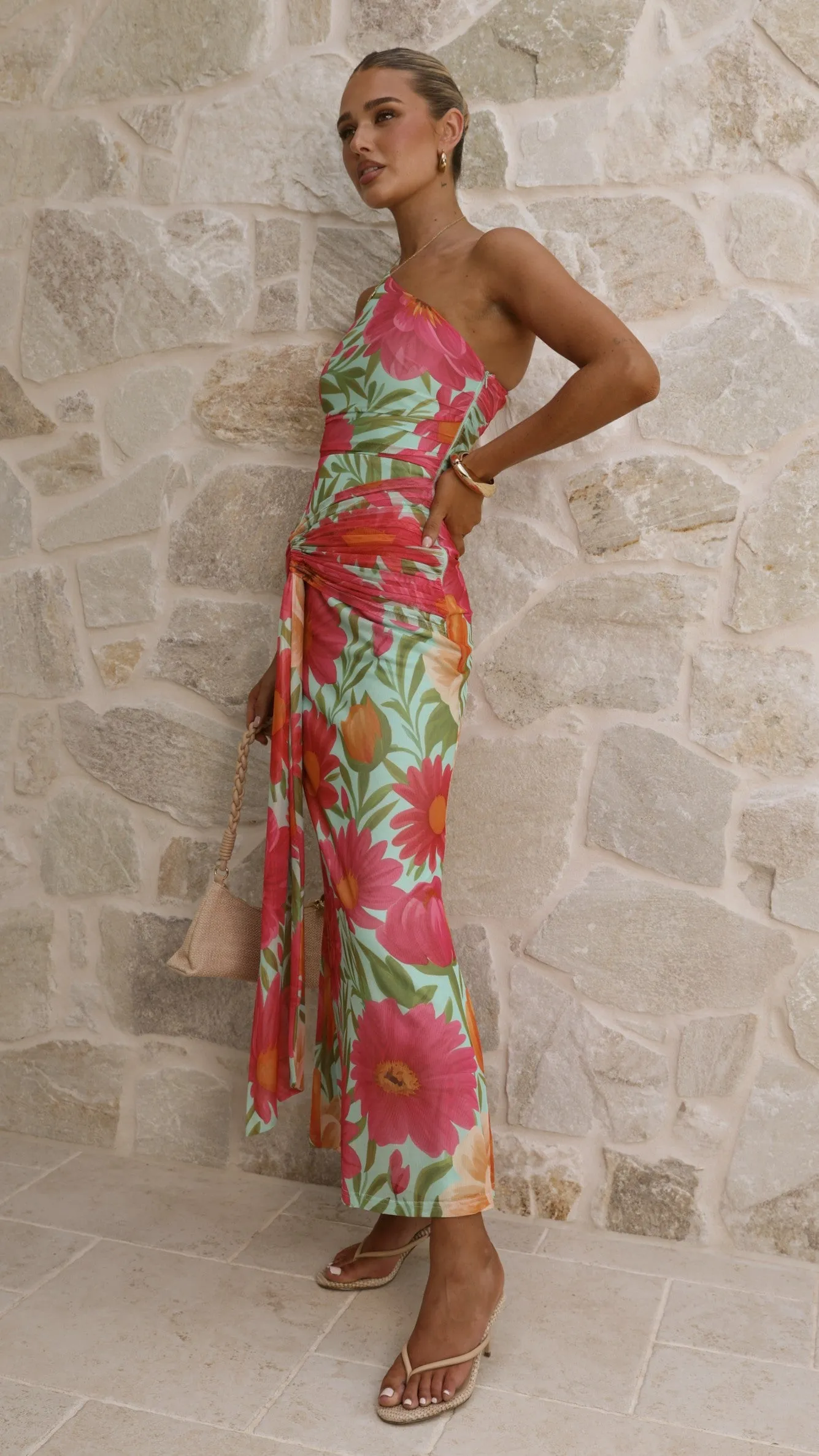 Kourt Maxi Dress - Spring Floral sold by Billy J product image thumbnail 3