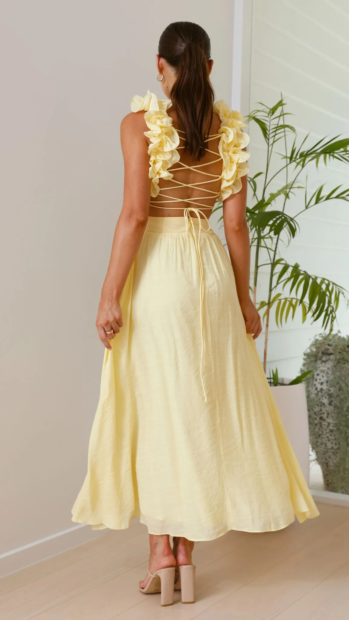 Galilhai Maxi Dress - Yellow sold by Billy J product image thumbnail 2