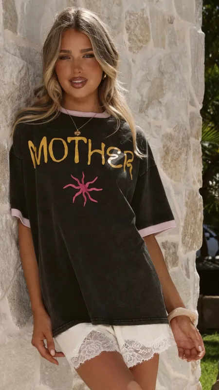 Mother T-Shirt - Black made by Billy J