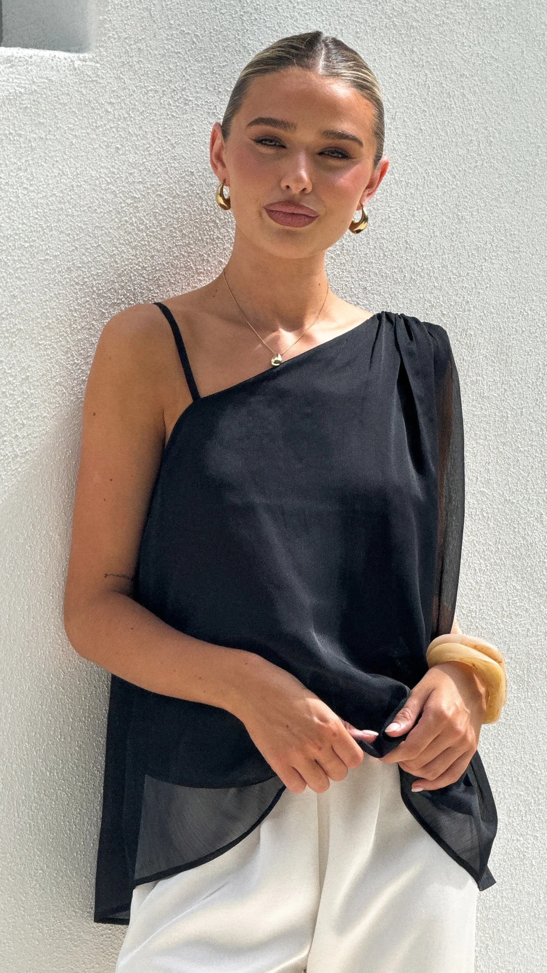 Hazel Top - Black sold by Billy J product image thumbnail 3