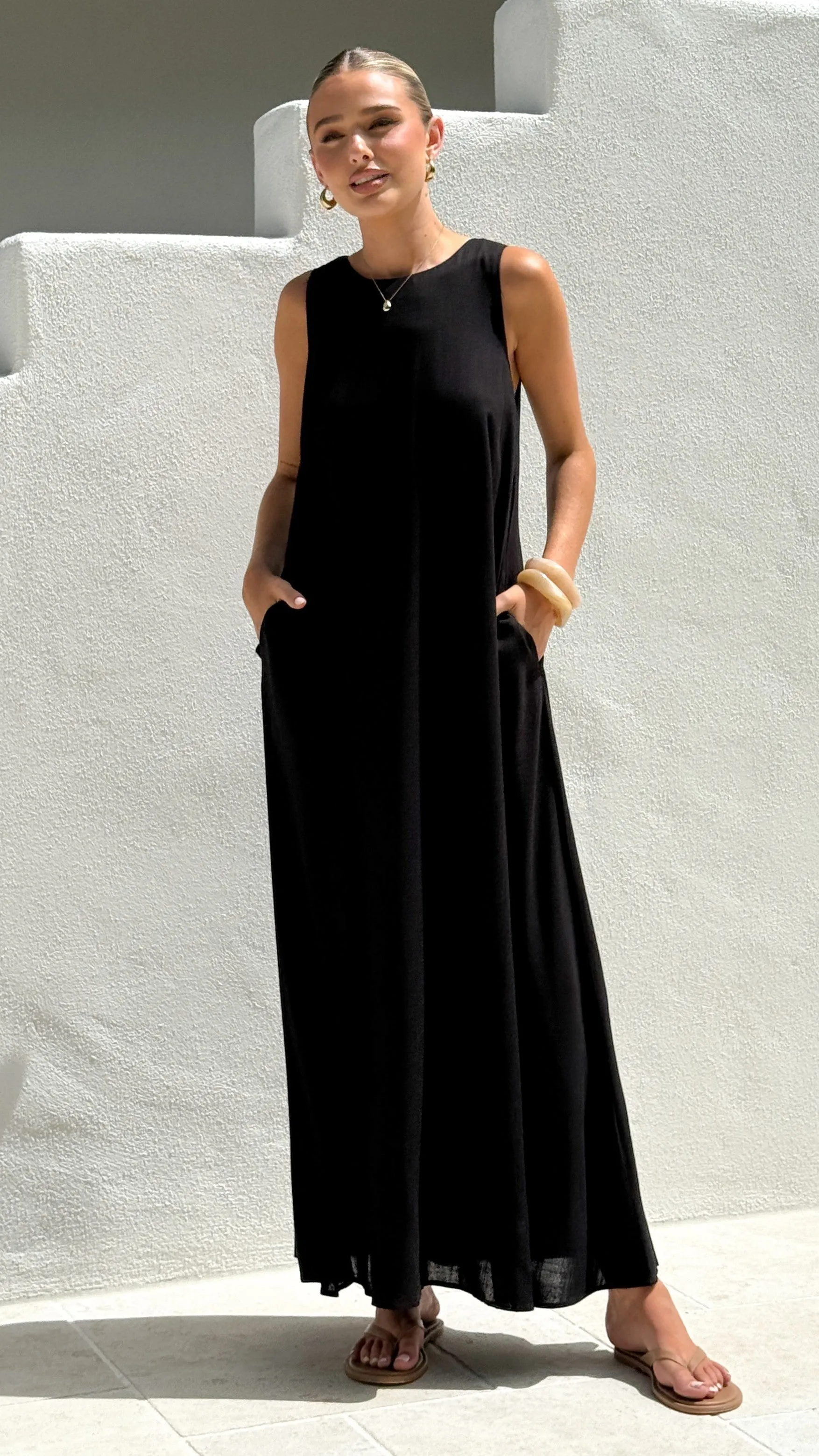 Mylah Maxi Dress - Black sold by Billy J product image thumbnail 5