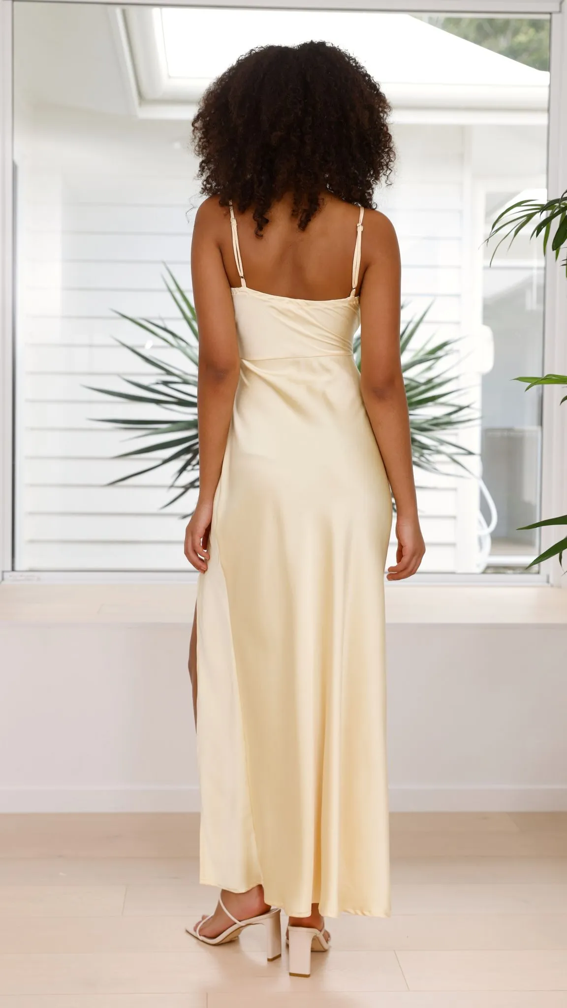 Ilana Maxi Dress - Lemon sold by Billy J product image thumbnail 5