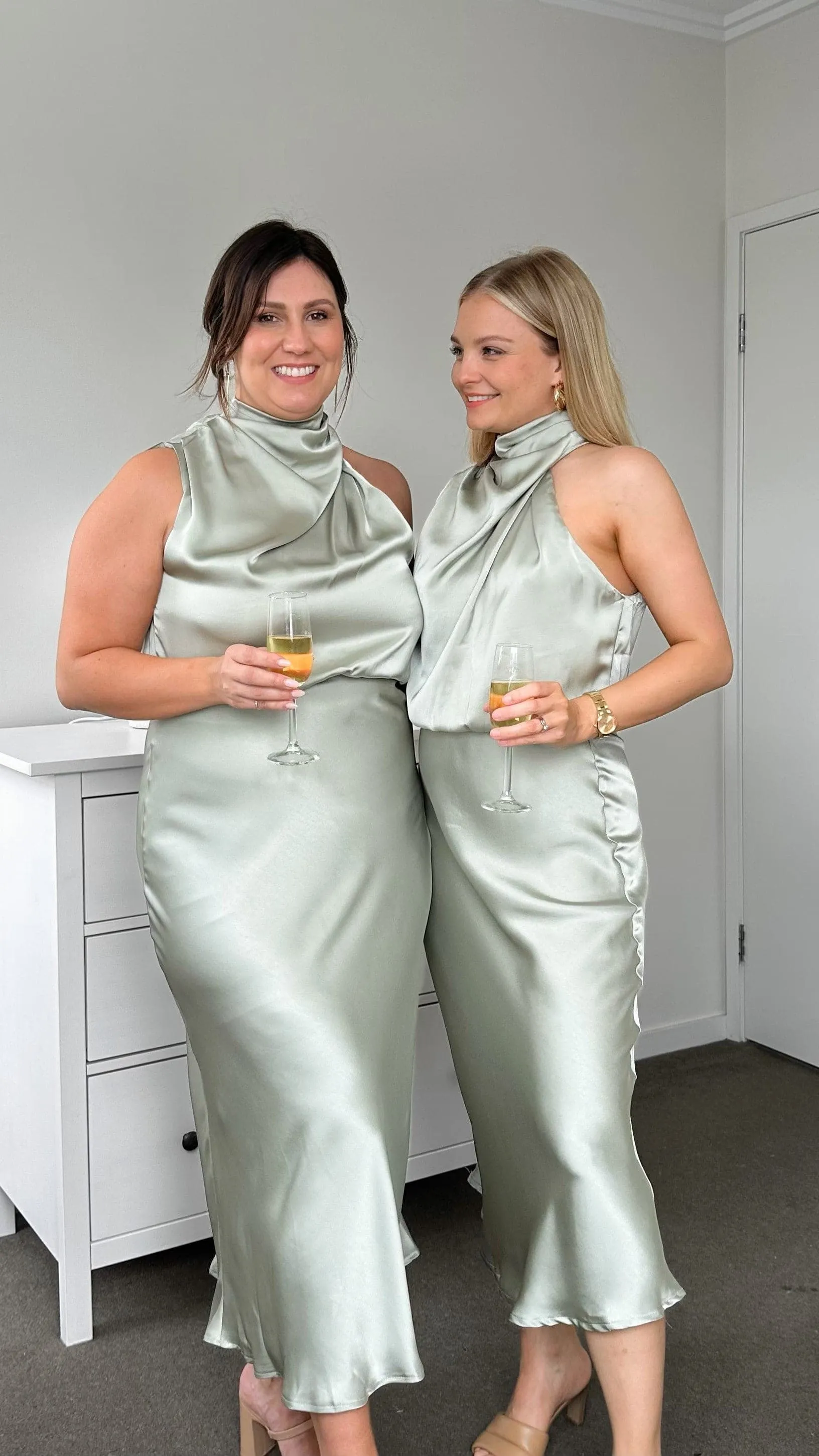 Esther Maxi Dress - Sage sold by Billy J product image thumbnail 4