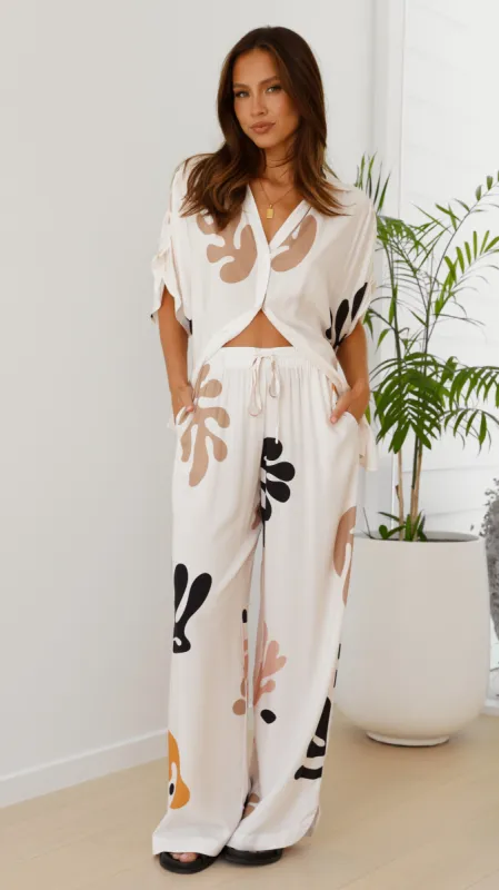 Kaia Pants - Reef Print sold by Billy J