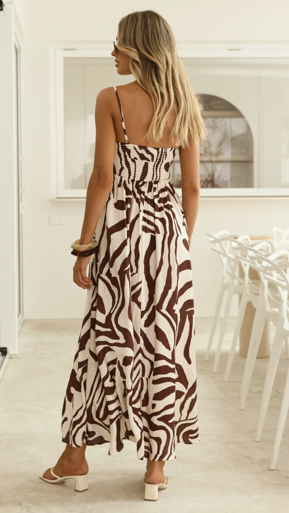 Jaylene Maxi Dress - Luna Mocha sold by Billy J product image thumbnail 2