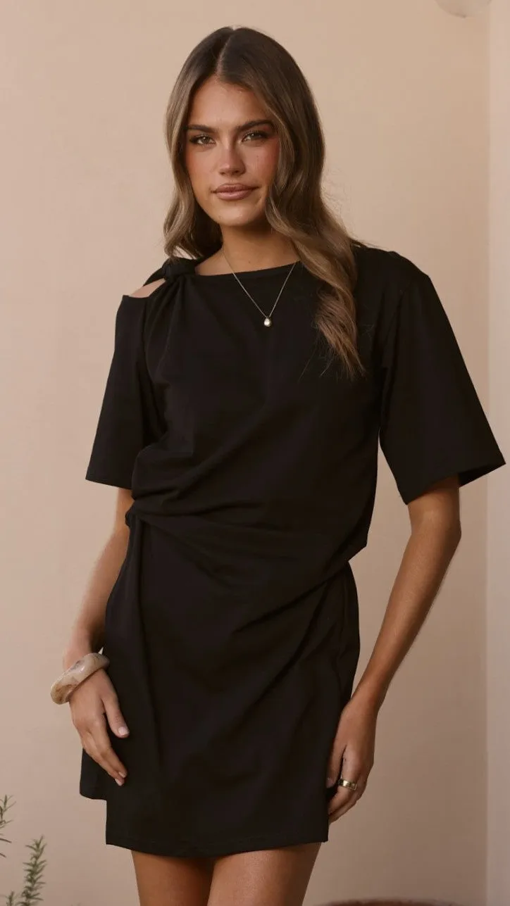Nula Mini Dress - Black sold by Billy J