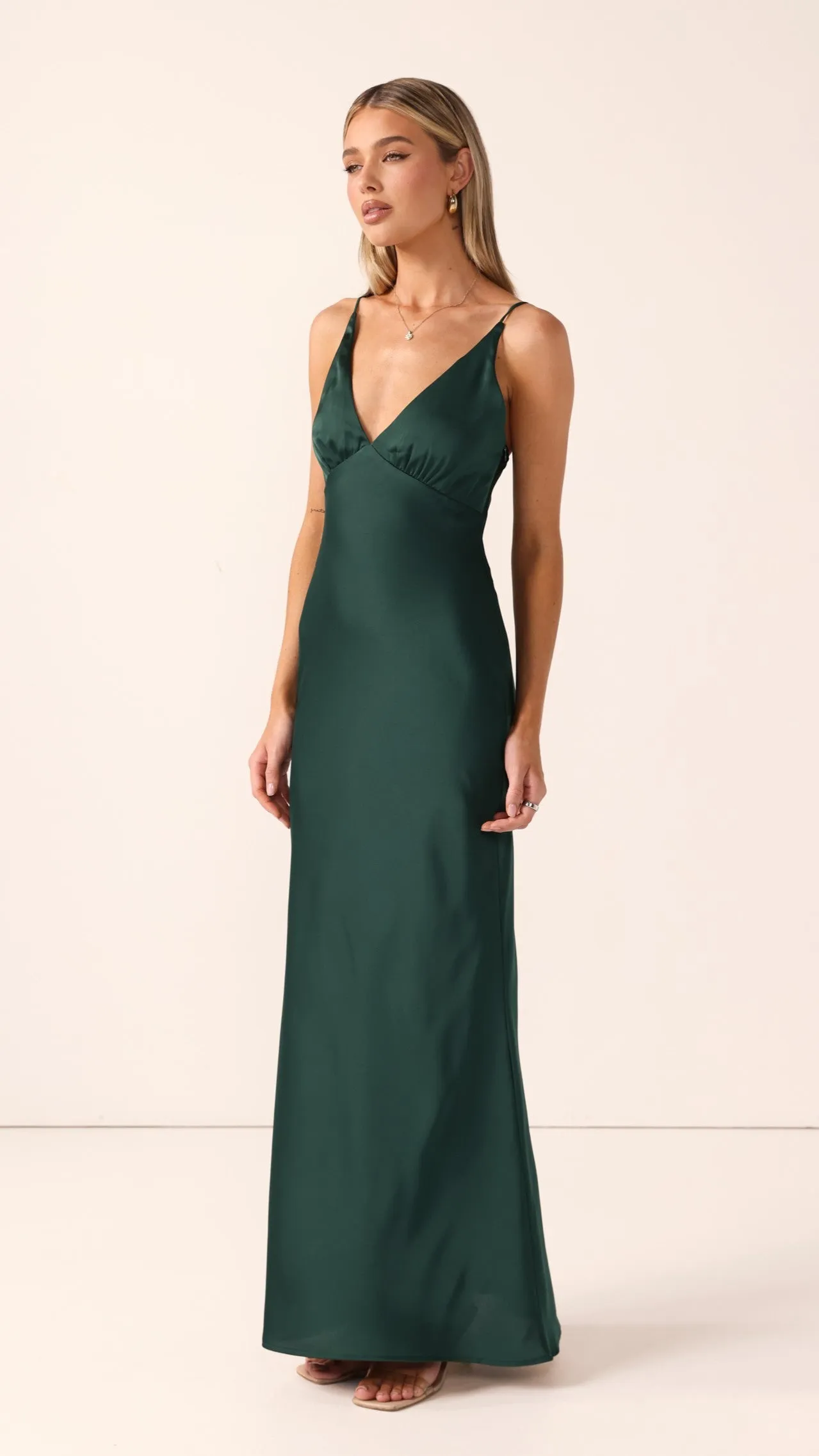 Ziah Maxi Dress - Emerald sold by Billy J product image thumbnail 2