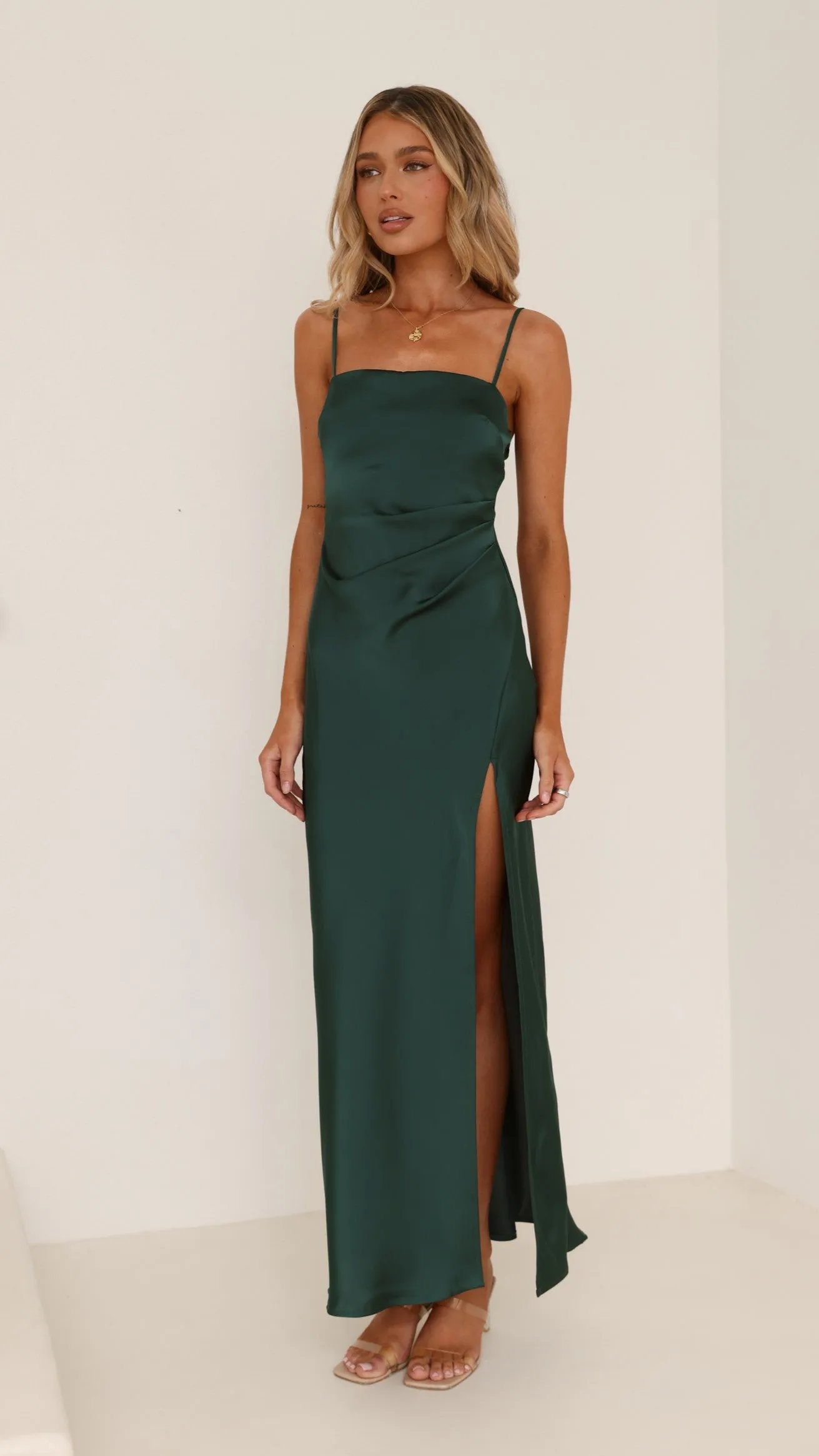 Ilana Maxi Dress - Emerald sold by Billy J product image thumbnail 2