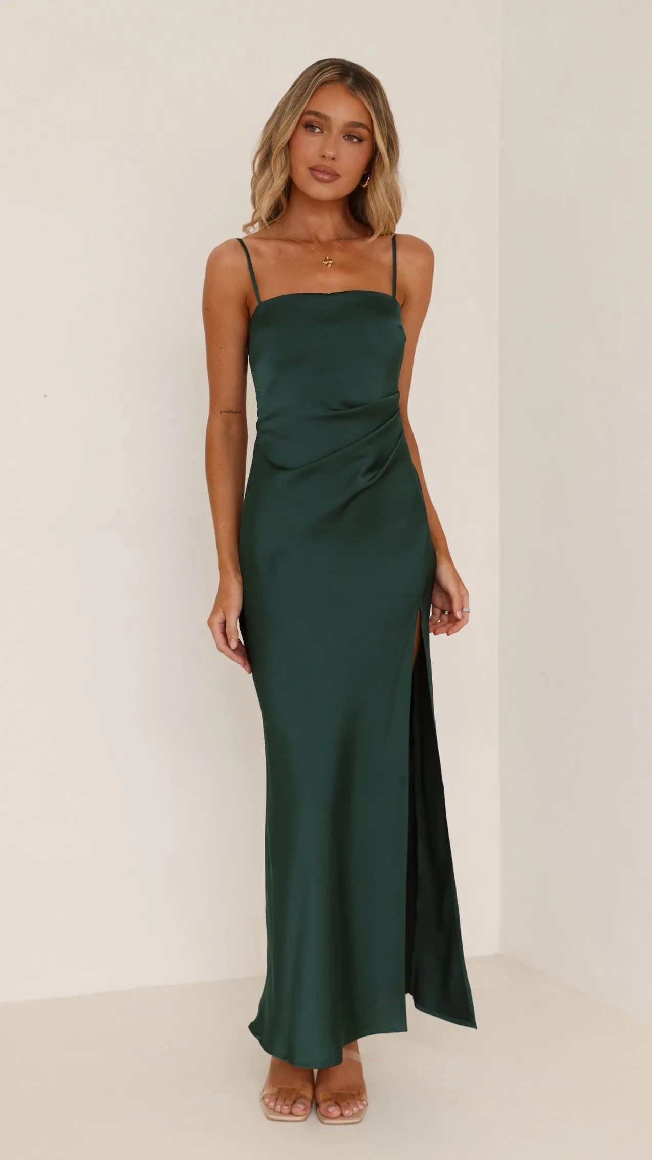 Ilana Maxi Dress - Emerald sold by Billy J product image thumbnail 4