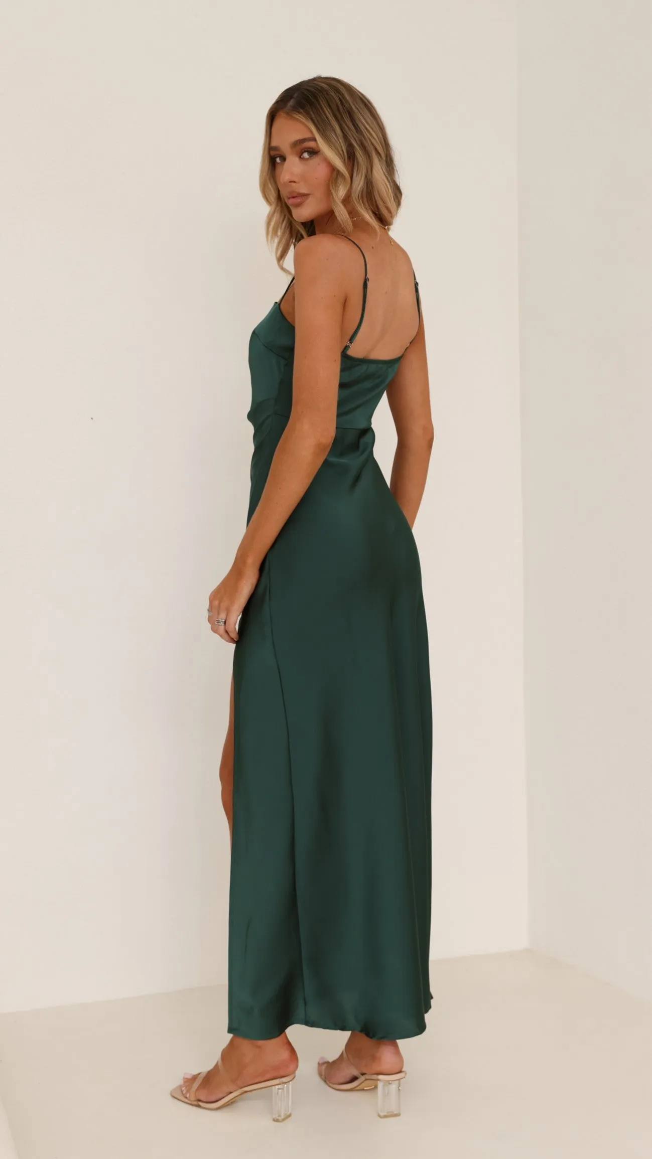 Ilana Maxi Dress - Emerald sold by Billy J product image thumbnail 3