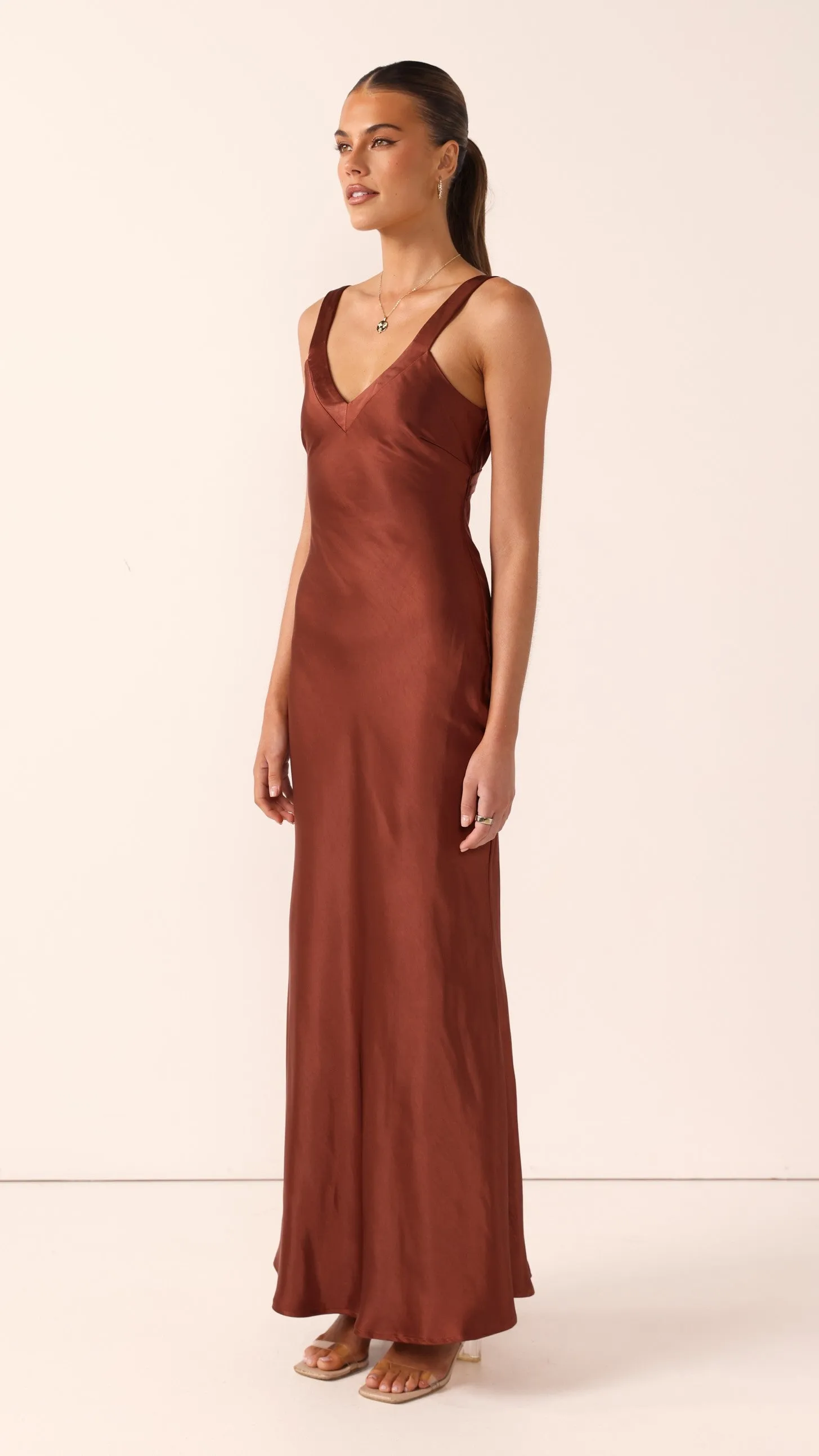 Andie Maxi Dress - Rust sold by Billy J product image thumbnail 3