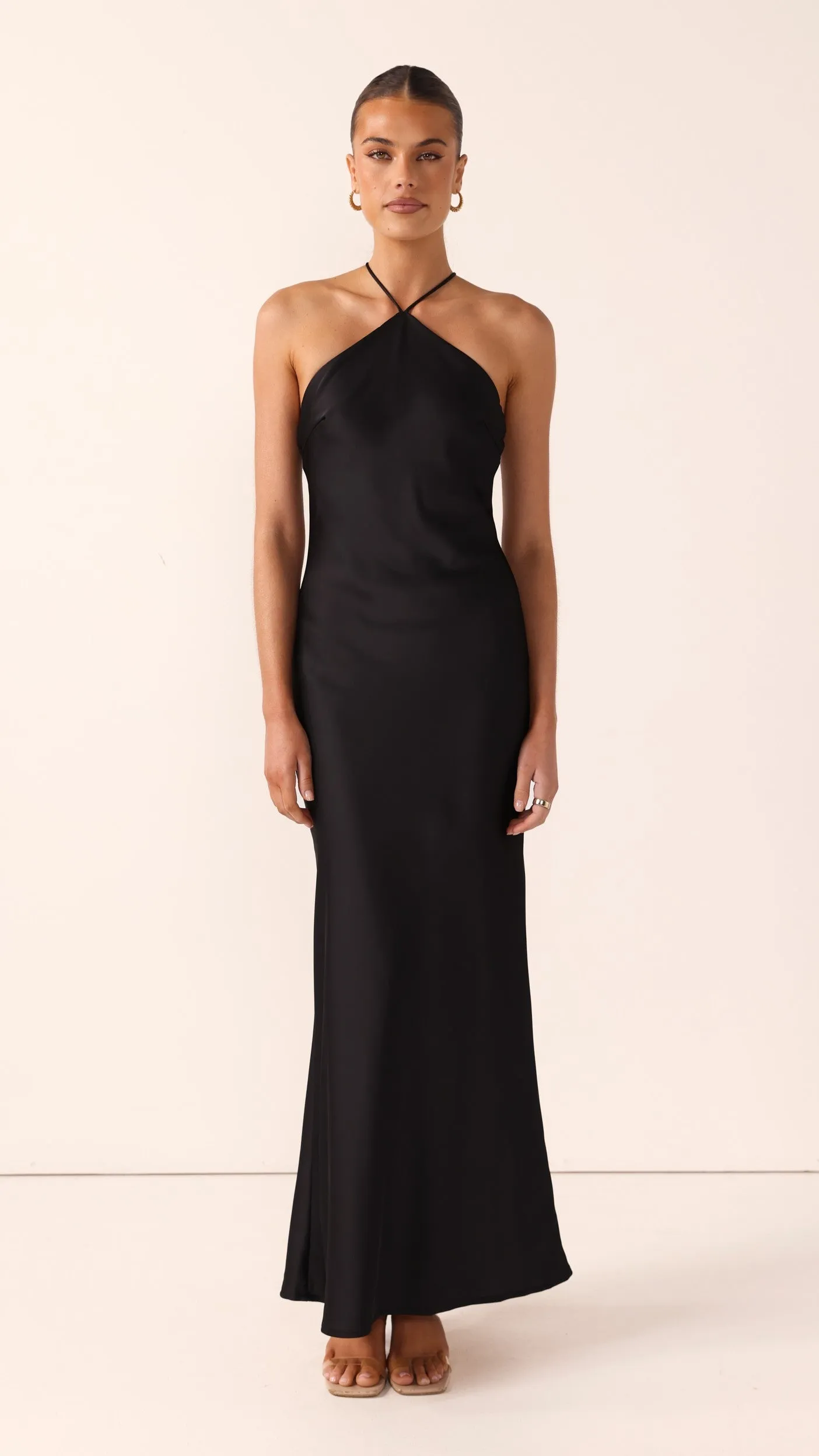 Chiara Maxi Dress - Black sold by Billy J product image thumbnail 4