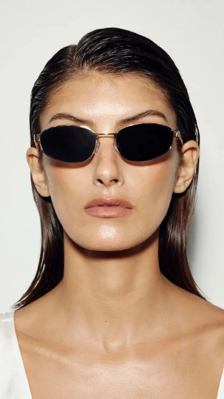 The Angelina Sunglasses - Tort/Green sold by Billy J product image thumbnail 3