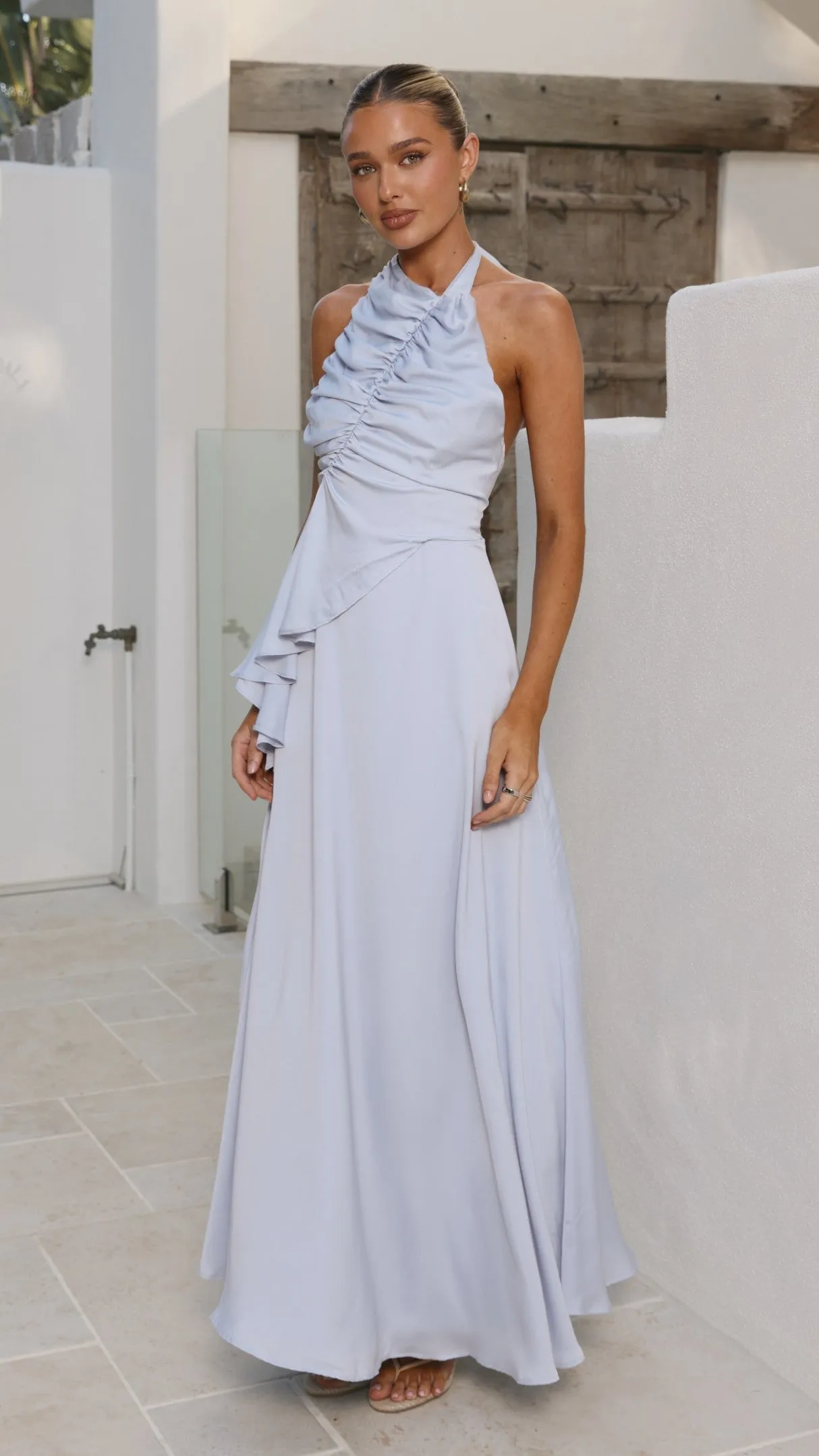 Jas Maxi Dress - Blue sold by Billy J product image thumbnail 4