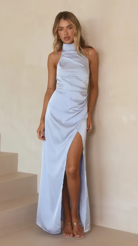 Cara Maxi Dress - Blue Bell made by Billy J