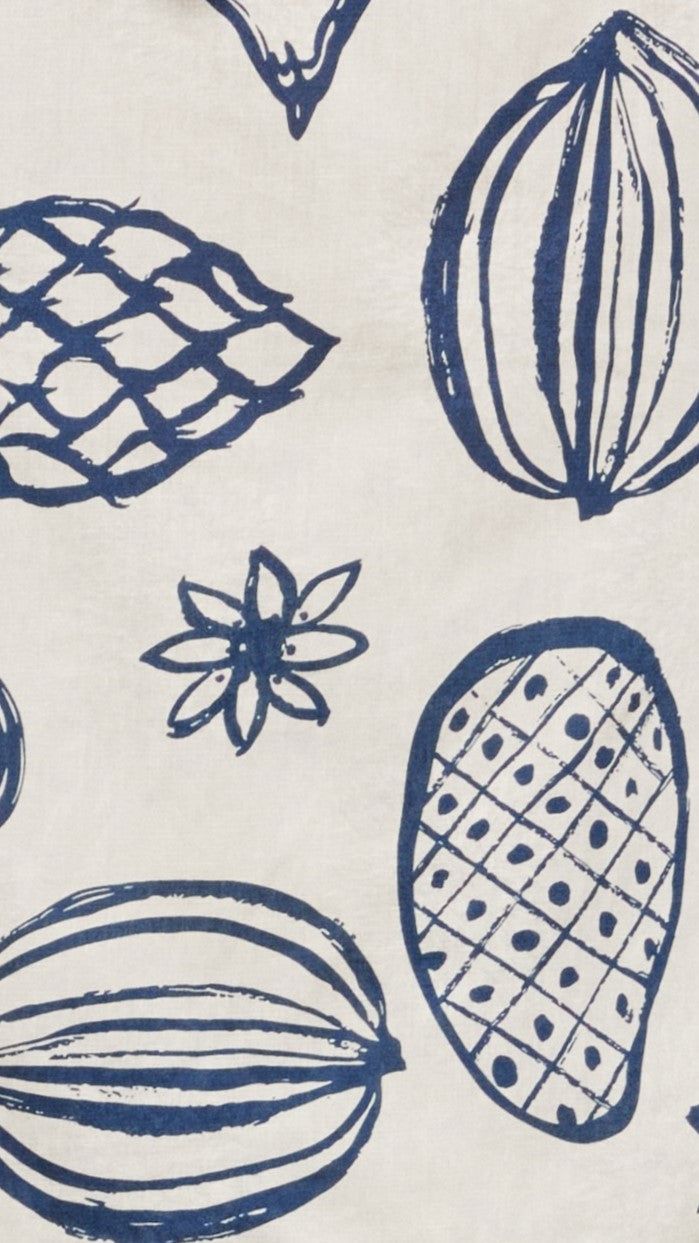 Holiday Maxi Dress - Blue Print sold by Billy J product image thumbnail 3