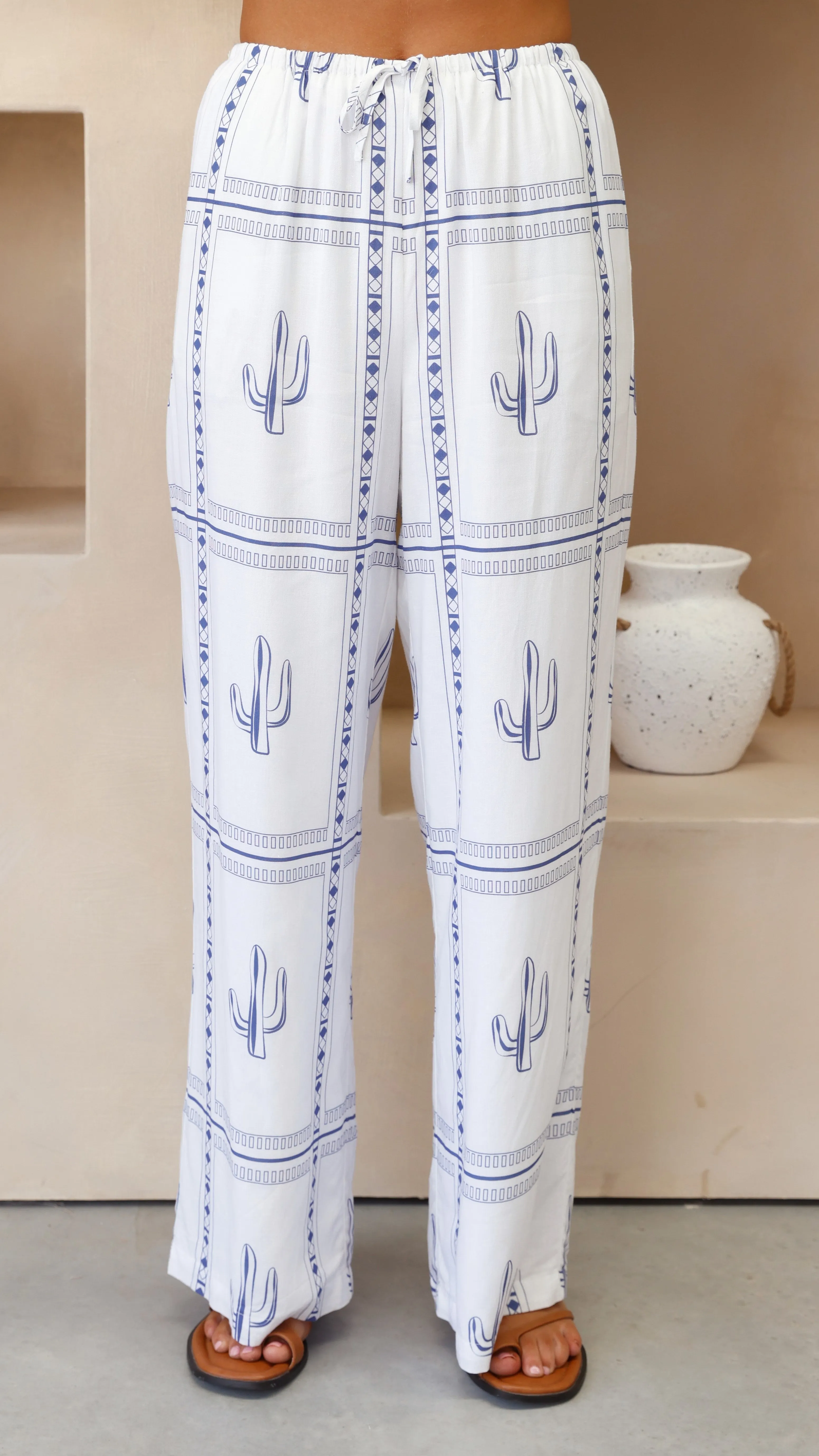 Nevada Pants - White/Blue sold by Billy J product image thumbnail 2