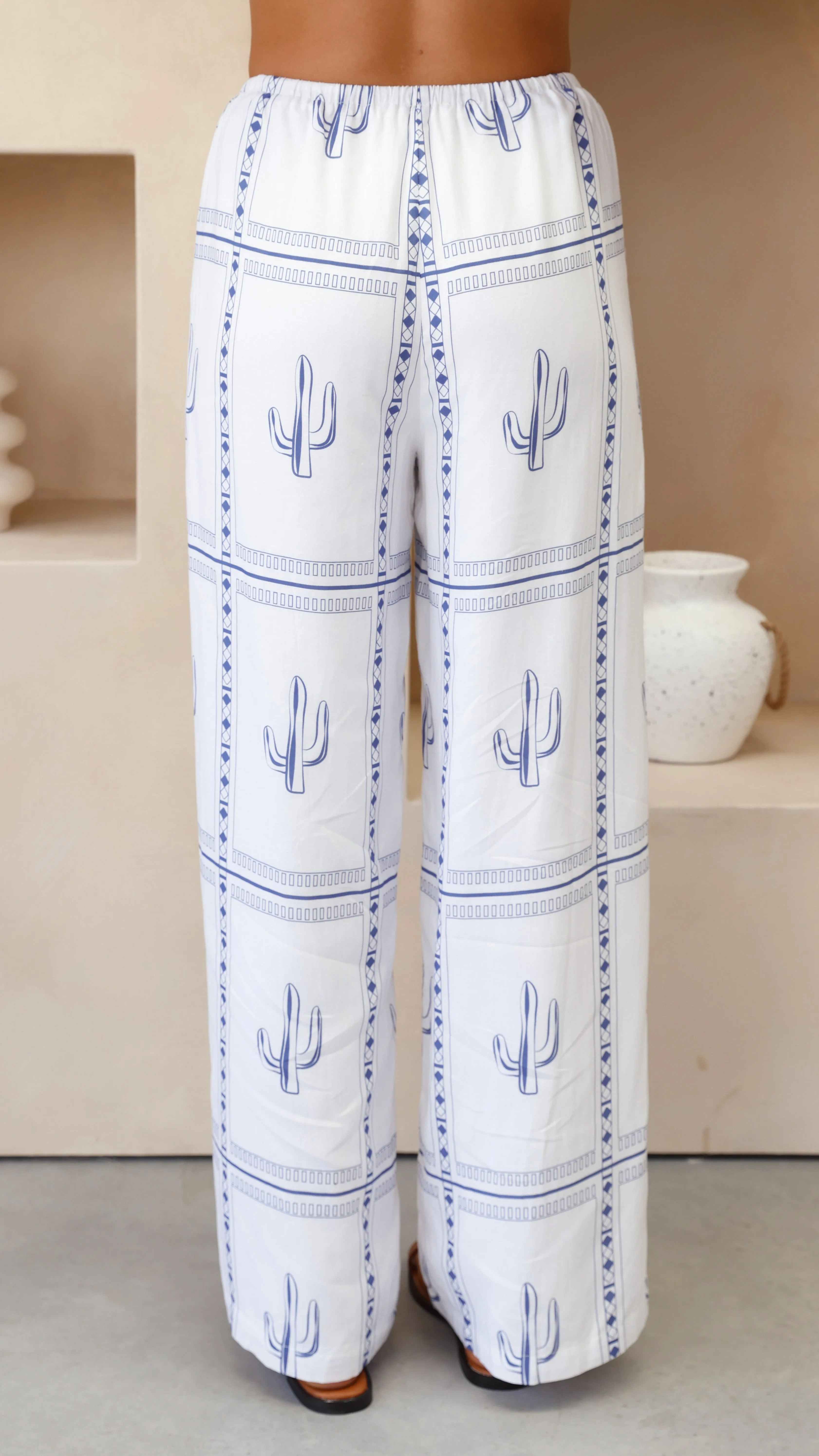 Nevada Pants - White/Blue sold by Billy J product image thumbnail 3