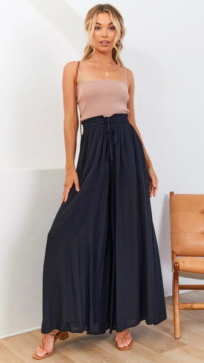 Avery Wide Leg Pants - Black sold by Billy J product image thumbnail 3