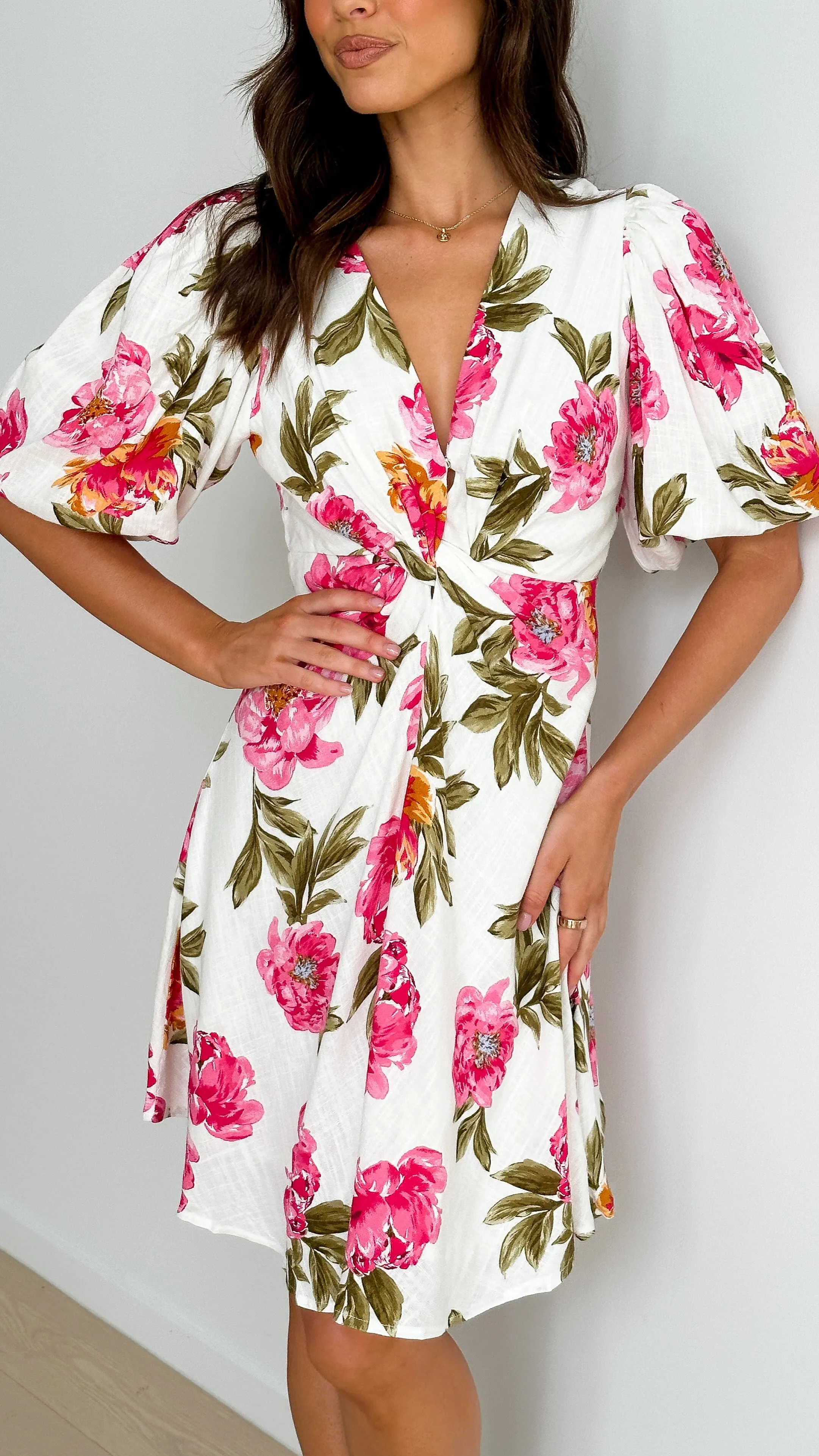 Neisha Mini Dress - Bonita Floral sold by Billy J product image thumbnail 4