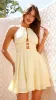 Ivy Mini Dress - Yellow sold by Billy J