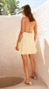 Ivy Mini Dress - Yellow sold by Billy J