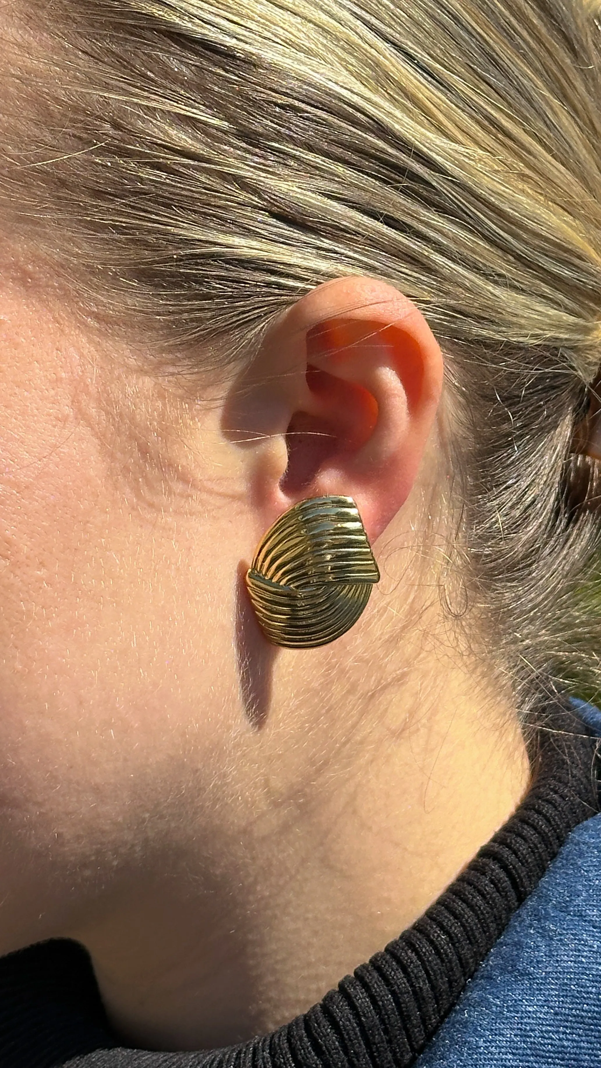 Winona Earrings - Gold sold by Billy J product image thumbnail 2