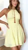 Ivy Mini Dress - Yellow sold by Billy J