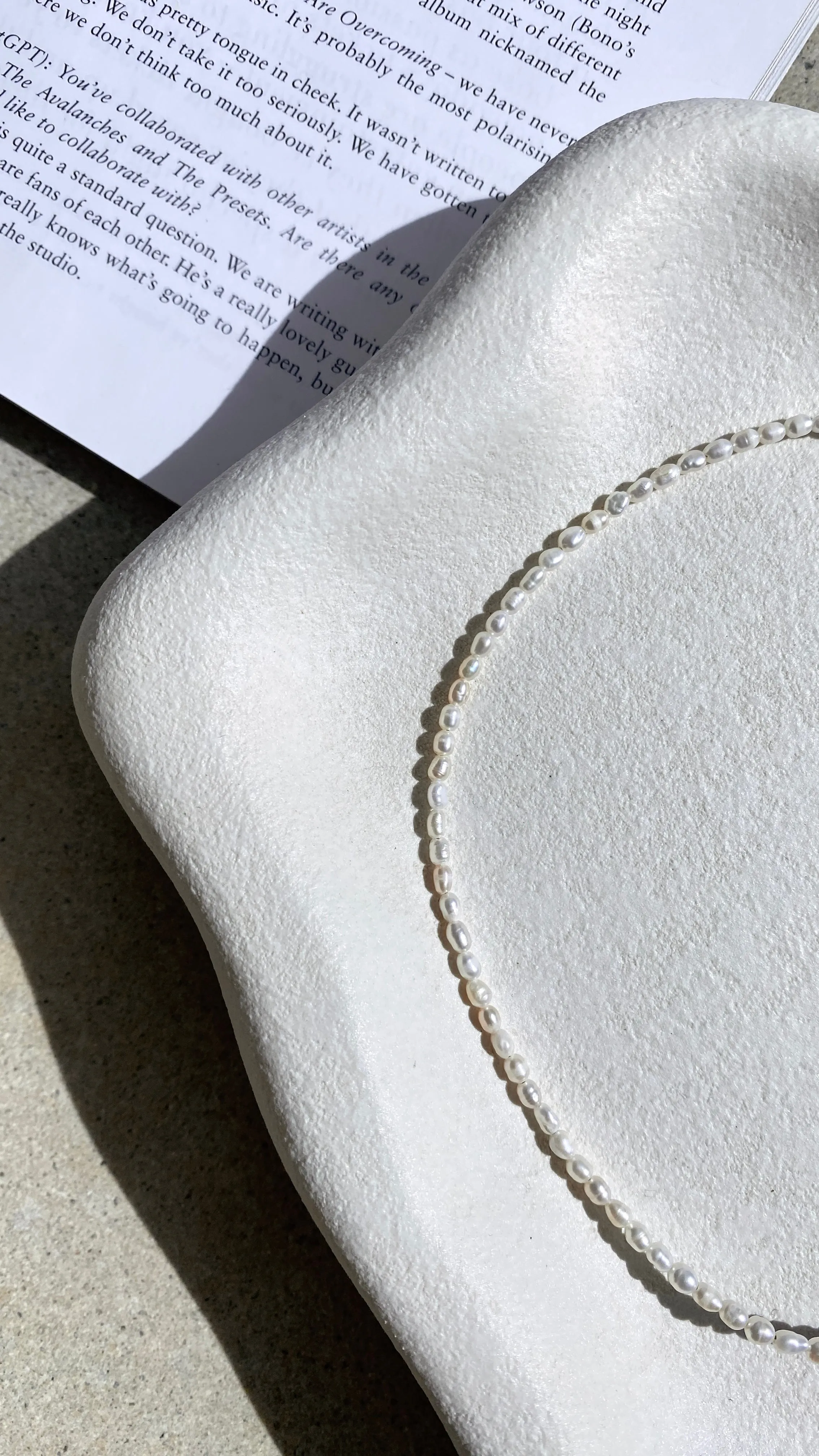Palma Pearls Choker - 18k Gold sold by Billy J product image thumbnail 3