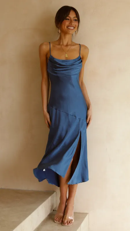 Celina Midi Dress - Navy sold by Billy J