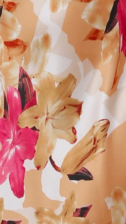 Oralia Maxi Dress - Pink Floral sold by Billy J product image thumbnail 5