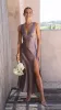 Taylor Maxi Dress - Mushroom sold by Billy J