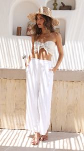 Juliette Pants - White sold by Billy J