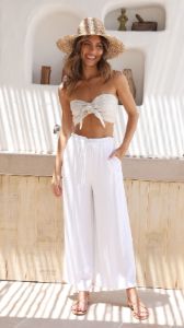 Juliette Pants - White sold by Billy J