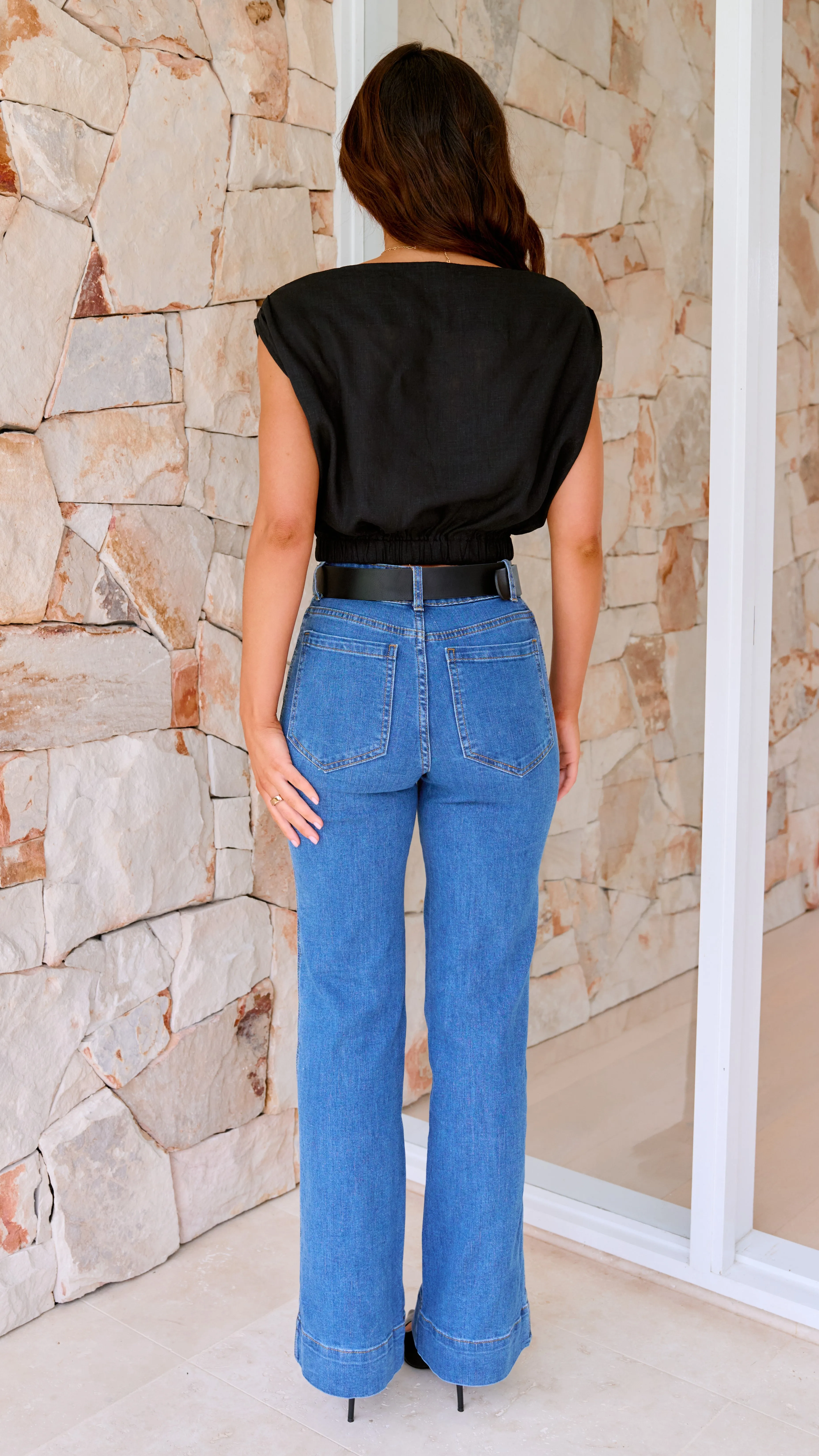 Fabio Top - Black sold by Billy J product image thumbnail 2