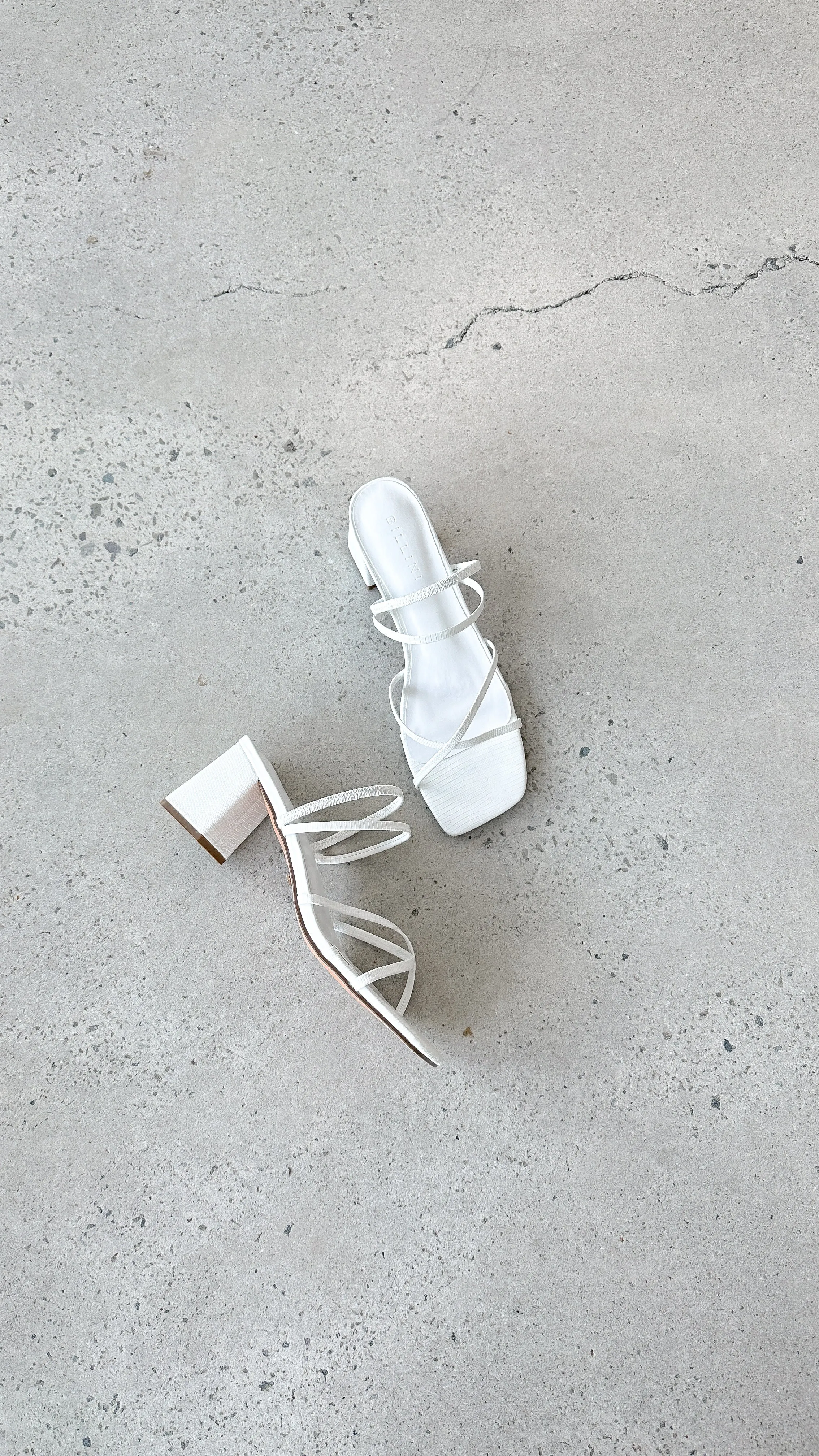 Yesha Heel - White Scale sold by Billy J product image thumbnail 4