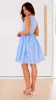 Gracey Mini Dress - Blue sold by Billy J