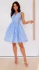 Gracey Mini Dress - Blue sold by Billy J