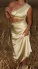 Emily One Shoulder Maxi Dress - Yellow sold by Billy J
