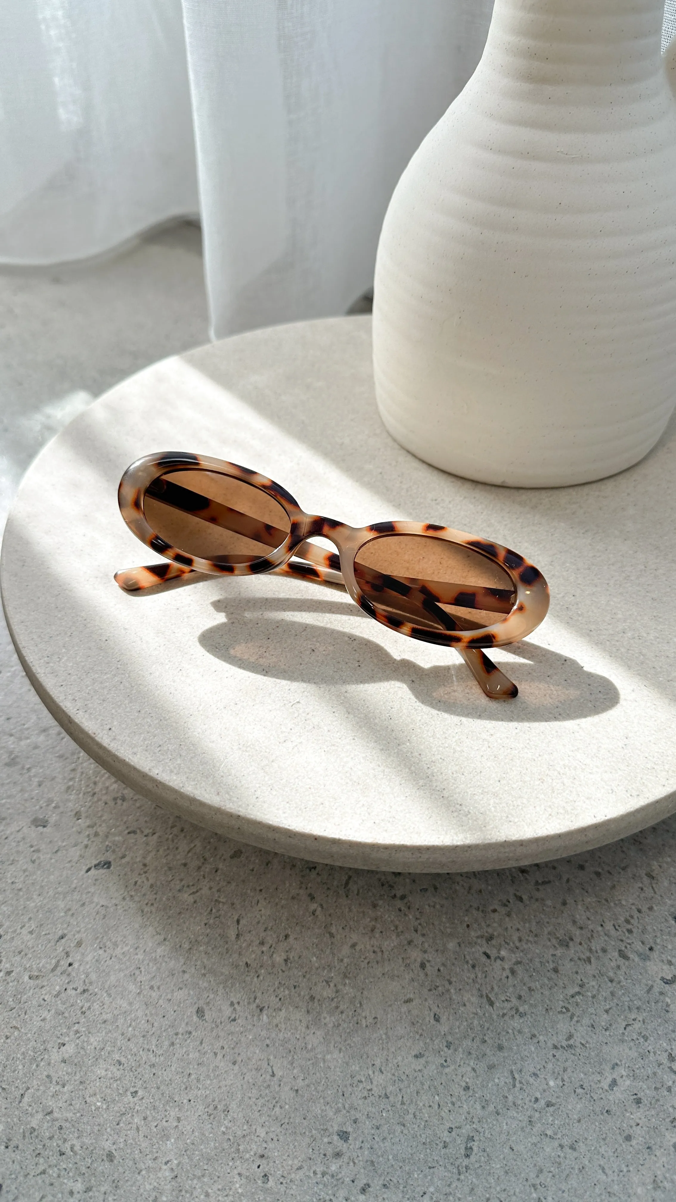 Bella Sunglasses - Light Tort sold by Billy J