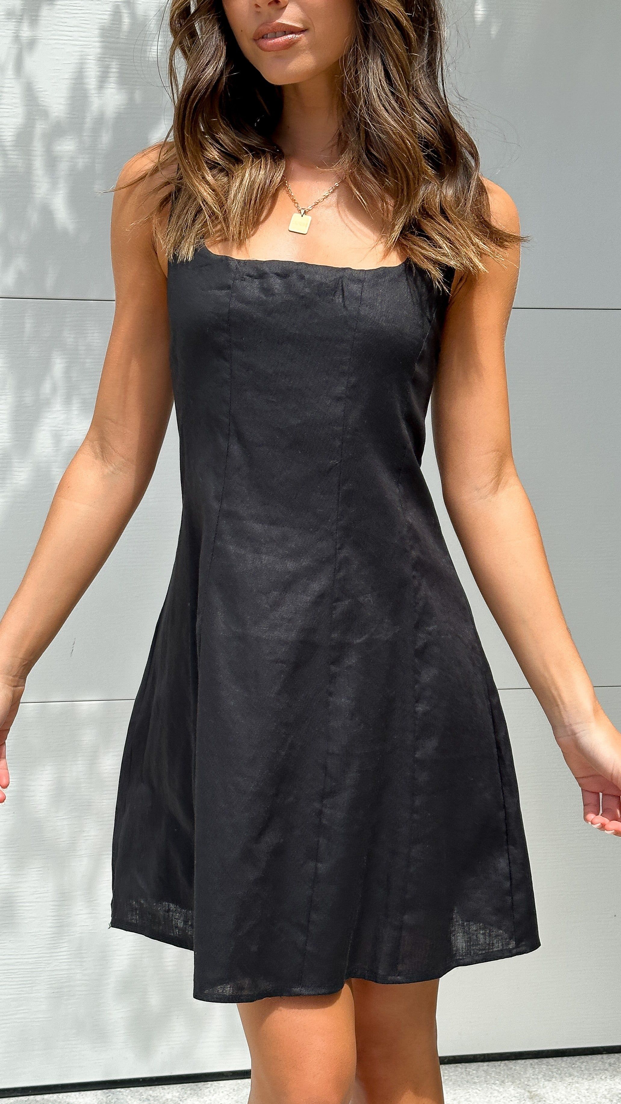 Ariel Mini Dress - Black sold by Billy J product image thumbnail 2