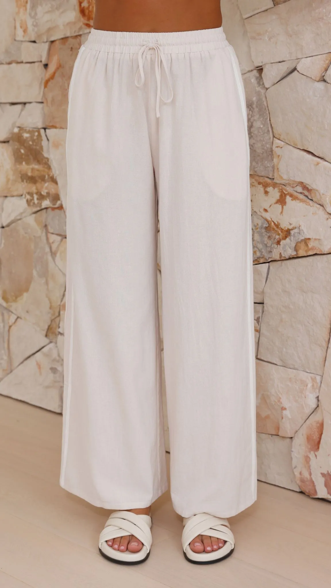 Morgan Pants - Cream sold by Billy J product image thumbnail 3