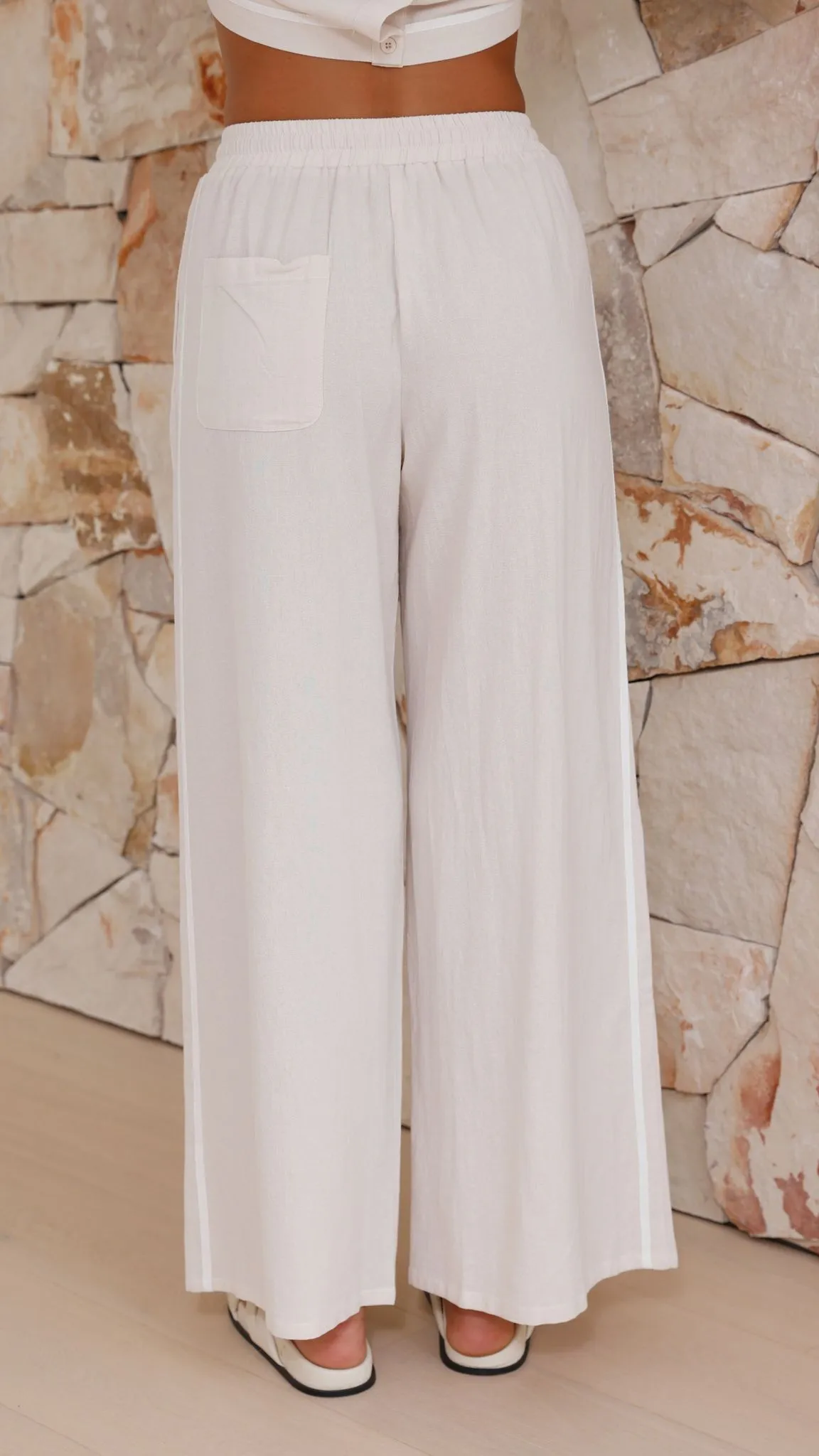 Morgan Pants - Cream sold by Billy J product image thumbnail 4