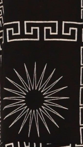 Aralyn Playsuit - Black/Gold Print sold by Billy J product image thumbnail 3